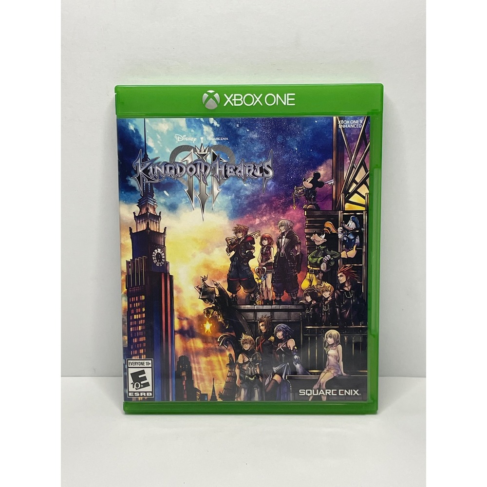 Kingdom Hearts III 3 Xbox One Game Disney Square Enix Action RPG Physical Disc